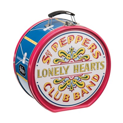 Boîte à lunch Beatles en métal  / Drum Sgt Pepper's